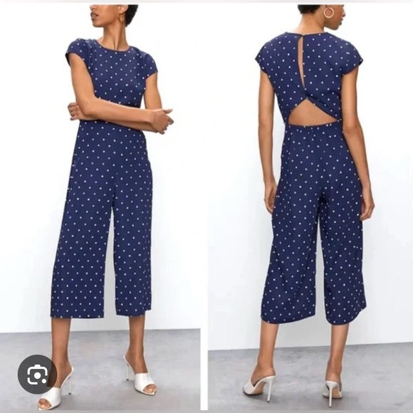 Aritzia Pants - New Aritzia Wilfred Hampton Polka Dot Jumpsuit